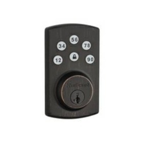 lot 8441 image: PowerBolt 2 Deadbolt - 907 Series with Smartkey - Clearpack