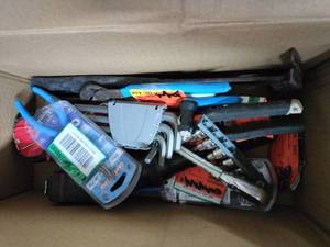 lot 1965 image: Box Of Fun Tons Of Various Tools, Garage Items