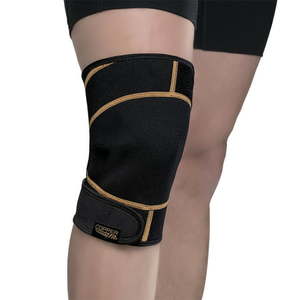 lot 1981 image: 3pk Copper Fit Rapid Relief Knee Wrap - Black