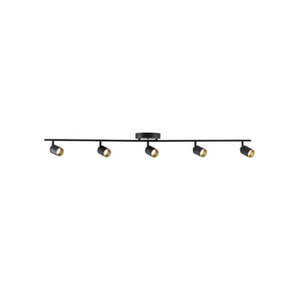 lot 1982 image: Vidalite LED Track Lighting Kit wFixed Rail with Rotating Heads-New Read