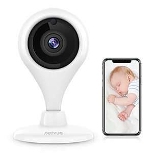lot 5357 image: NETVUE Indoor Camera - Baby Monitor with Camera and Audio, 2-Way Real-time1080p Night Vision, Advanced AI Motion Detection, Home Security Camera for Baby Nanny Elderly and Pet Monitor, Work with Alexa