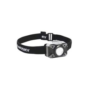 lot 1919 image: Husky 500-Lumens Dual Beam LED Headlamp 5 modes Impact and Water Resistant with Batteries, Black