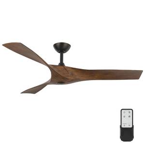 lot 2858 image: Home Decorator Wesley 52 IndoorOutdoor Oil Rubbed Bronze Ceiling Fan wRemote