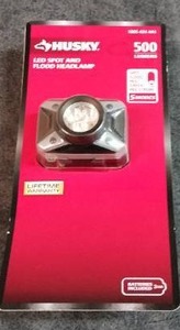 lot 3430 image: Husky LED Spot And Flood Headlamp