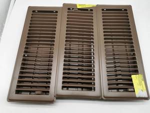 lot 5313 image: 3 Pack Of Vent Registers 5 x 13