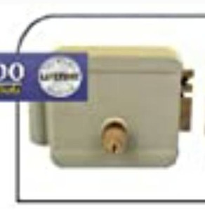 lot 8407 image: Electric Rim Lock Kit (Electronic Buzzer Lock Includes Deadbolt & Deadlatch For Doors & Gates) With Yale Keyway (Left Hand - Inward & Right Hand - Outward)