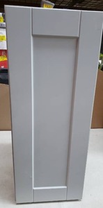 lot 2848 image: Gray Single Door Cabinet, 30x13x12