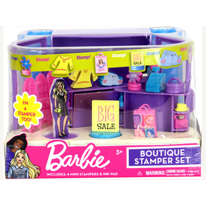 lot 5307 image: Barbie Boutique Stamp Set for Ages 3