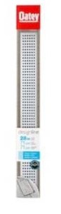 lot 1993 image: Oatey 28 inch Ss Linear Drain Square Grate