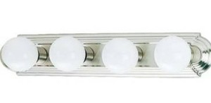 lot 5353 image: Volume Lighting 4-Light Bath Bar