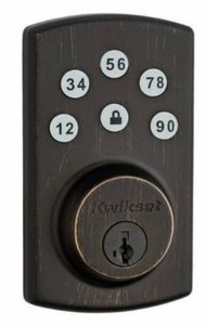lot 8415 image: PowerBolt 2 Deadbolt - 907 Series with Smartkey - Clearpack