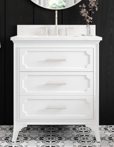 lot 1939 image: AllenRoth Helena 30 Vanity With Top