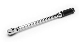 lot 2854 image: Husky Drive Click Torque Wrench 38 Inch Oil Resistance Elastomeric Handle H3DTWDIG