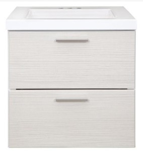 lot 2874 image: Style Selections Acadia Vanity With Top