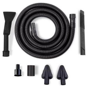 lot 5327 image: RIDGID 1-14 in. Car Cleaning Accessory Kit with 14-ft Hose for WetDry Shop Vacuums