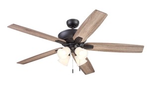 lot 1899 image: HARBOR BREEZE 62 MACON BAY CEILING FAN REPLACEMENT GLOBE SHADE OPAL FROSTED