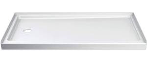 lot 1902 image: Delta 60x30 Shower Base White
