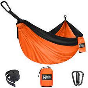 lot 8408 image: Hieha Camping Hammock, 3 Pack