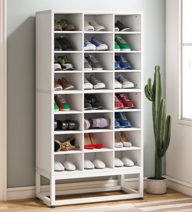 lot 8437 image: Tribesigns Cubby Shelving Unit, White- Retail $179.99