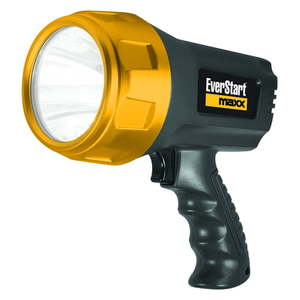 lot 37001 image: EverStart 900 Lumen Rechargeable Lithium-Ion LED Spotlight SL3HE