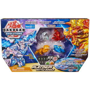 lot 37004 image: Bakugan Evolutions Platinum Battle Bundle (Walmart Exclusive)