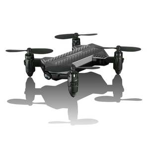 lot 37014 image: Voyage Aeronautics VA-1000 HD Streaming Drone with Wide-Angle Lense-Color Black-7 inches