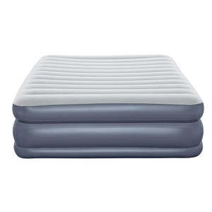 lot 37040 image: Ozark Trail Tritech QuadComfort 18 Air Mattress Antimicrobial Coating with Built-in AC Pump Queen