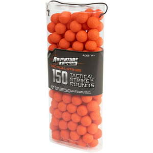 lot 37065 image: Adventure Force Tactical Strike 150 Round Refill With Ammo Box Rounds Compatible With NERF Rival Blasters