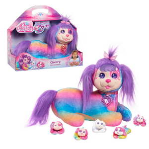 lot 37071 image: Puppy Surprise Cherry Plush Stuffed Animal Dog with Puppies Kids Toys for Ages 3 Up Gifts and Presents