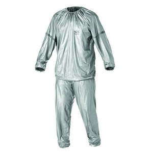 lot 37077 image: Athletic Works Sauna Suit - ML - Reflective Detailing on Sleeves PVC Promotes Weight Loss