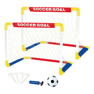 lot 37093 image: Play Day Foldable Soccer Set Beginner Sports Soccer Game Children Ages 3