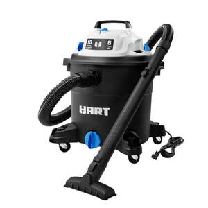 lot 37159 image: HART 10 Gallon 6 Peak HP Poly WetDry Vacuum VOC1012PF 3701