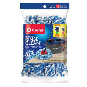 lot 37167 image: O-Cedar EasyWring�� RinseClean�� Spin Mop Refill Removes 99% of Bacteria