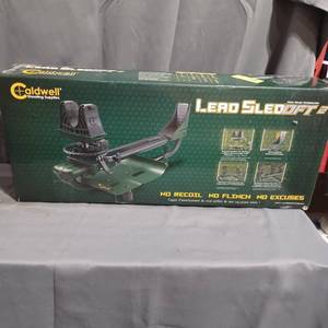 lot 37191 image: CALDWELL SHOOTING SUPPLIES LEAD SLED DFT 2