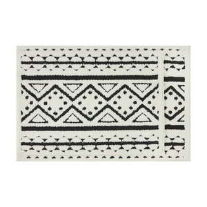 lot 37245 image: BH&G Boho Chic Bath Rug Set - IvoryBlack - 2Piece Set
