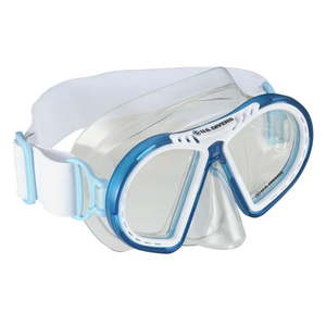 lot 37278 image: U.S. Divers Toucan Jr Kids Snorkeling Mask Ages 6 (Blue & White)