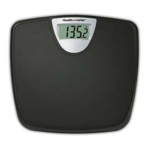 lot 37294 image: Health O Meter Scale  Weight Tracking Digital Bathroom Scale Black