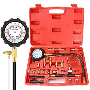 lot 1135 image: BETOOLL 0-140PSI Fuel Injector Injection Pump Pressure Tester Gauge Kit Car Tools (Master) Retail $39.67
