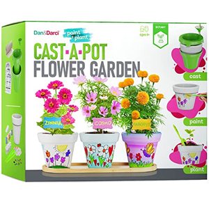 lot 1137 image: Cast, Paint & Plant Kit for Kids & Teens - Easter Gift Ideas for Girls & Boys Age 8-14 Year Old Tween Girl Christmas - STEM Teenage Crafts Gifts Kits, Fun DIY Art Teen Projects - Casting & Gardening Retail $34.04