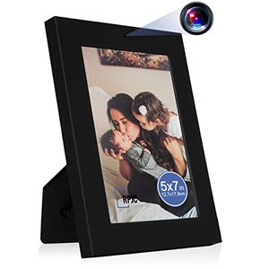 lot 1158 image: JLRKENG Hidden Camera, HD 1080P Photo Frame Spy Camera Home Security Wireless Mini Nanny Cam Video Recorder with Motion Detection for Home and Office, No WiFi Function. Retail $48.95