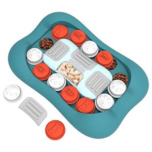 lot 1169 image: Dog Enrichment Toys - Interactive Treat Dog Puzzle Toy for IQ Training & Mentally Stimulating, Slow Feeding Dog Toys for Puppy, Large Dogs and Smart Dogs Retail $15.19