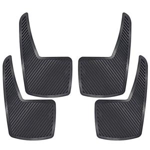 lot 1189 image: AUTOXBERT 4Pcs Rubber Car Mud Flaps Automotive Fender Mudflaps Universal 21x36cm Splash Guards Dirty Fender Mudguards Front Rear for Car Pickup SUV Van Truck UTE UTV ATV Retail $28.33