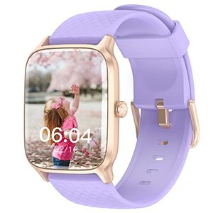 lot 1194 image: LIVIKEY Smart Watch, Fitness Tracker with Heart Rate Monitor, Blood Oxygen, Sleep Tracking, 41mm Smartwatch 5ATM Waterproof with Pedometer for Women Men Compatible with Android iPhone iOS Retail $35.11