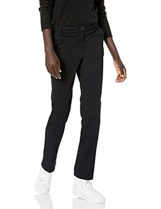 lot 1218 image: Amazon Essentials Womens Stretch Twill Chino Pant, Black, 14 Retail $32.58