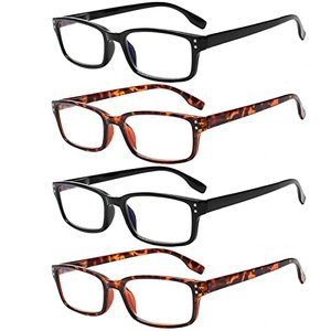 lot 1231 image: READING GLASSES 3 Pack Spring Hinge Comfort Readers Plastic Includes Sun Readers, 2 Black 2 Tortoise, Medium Retail $11.37