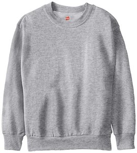 lot 1284 image: Hanes Boys Eco Smart Crew, Teal, Large Retail $22.00