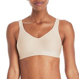 lot 1290 image: Hanes Womens Comfort Evolution Bra, Nude, Medium Retail $12.37