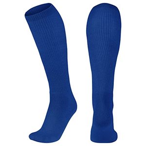 lot 1292 image: CHAMPRO womens Multi-sport Athletic Compression for Baseball, Softball, Football, and More Multi Sport Socks, Royal, X-Small US Retail $7.07