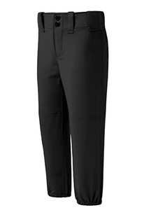 lot 1311 image: Willit Girls Softball Pants Kids Youth Baseball Pant Belted Low Rise Fastpitch Pants with Pockets Black S Retail $29.33