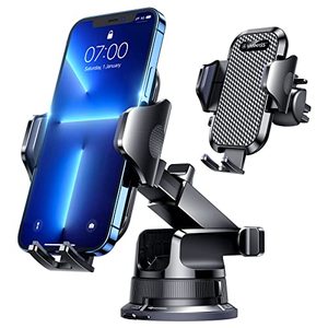 lot 1065 image: VANMASS Pro Version Universal Car Phone Mount Super Suction Cup Dashboard Phone Holder Stand, Handsfree Windshield Dash Air Vent Phone Holder Car, Compatible with iPhone 13 12 Samsung LG & Truck Retail $24.95